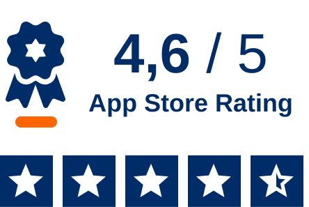 4,6/5 im App Store Rating