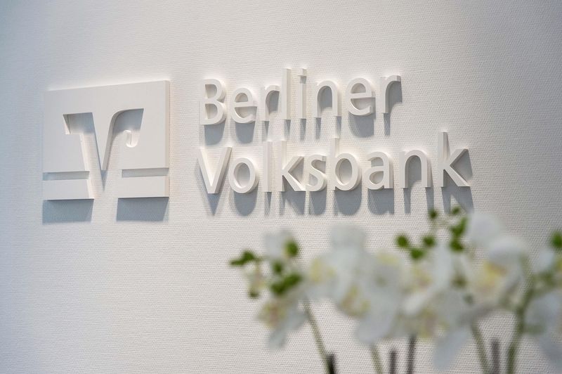 Schriftzug Berliner Volksbank - Bildname: bank002